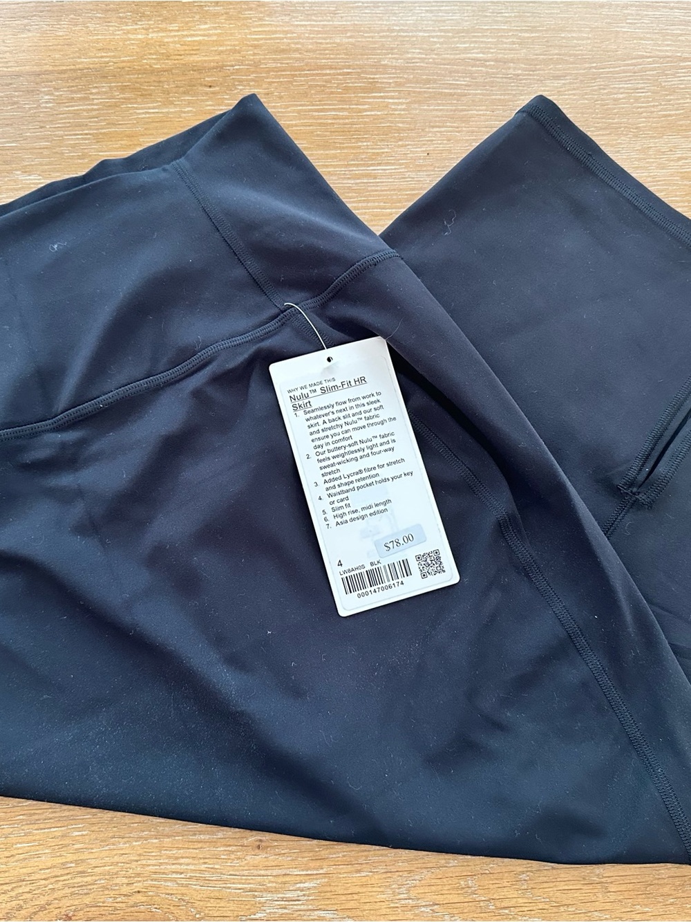 lululemon athletica Black Pencil Skirt